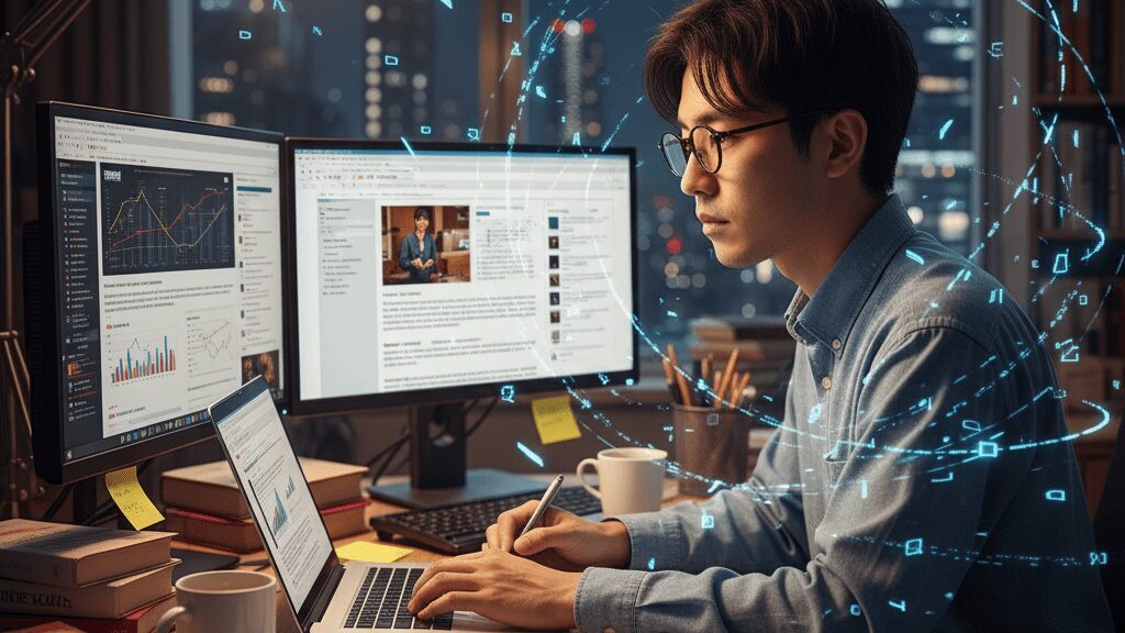 情報収集も頑張っちゃうよって画像