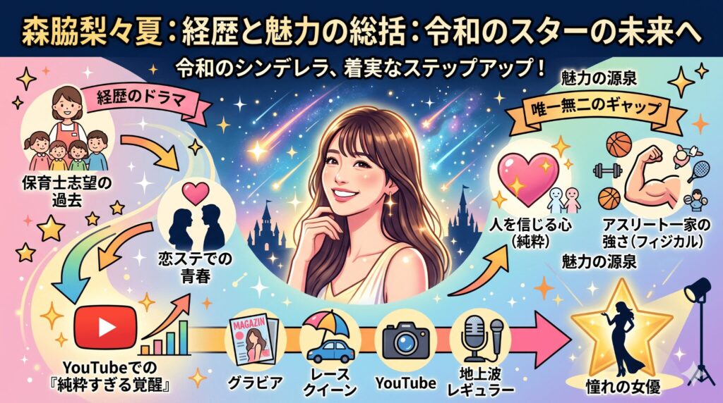 森脇梨々夏の経歴と魅力の総括：令和のスターの未来