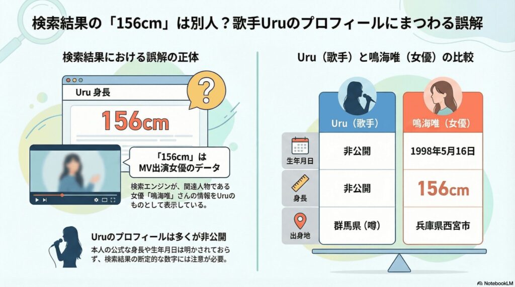 検索される身長156cmは女優のデータ