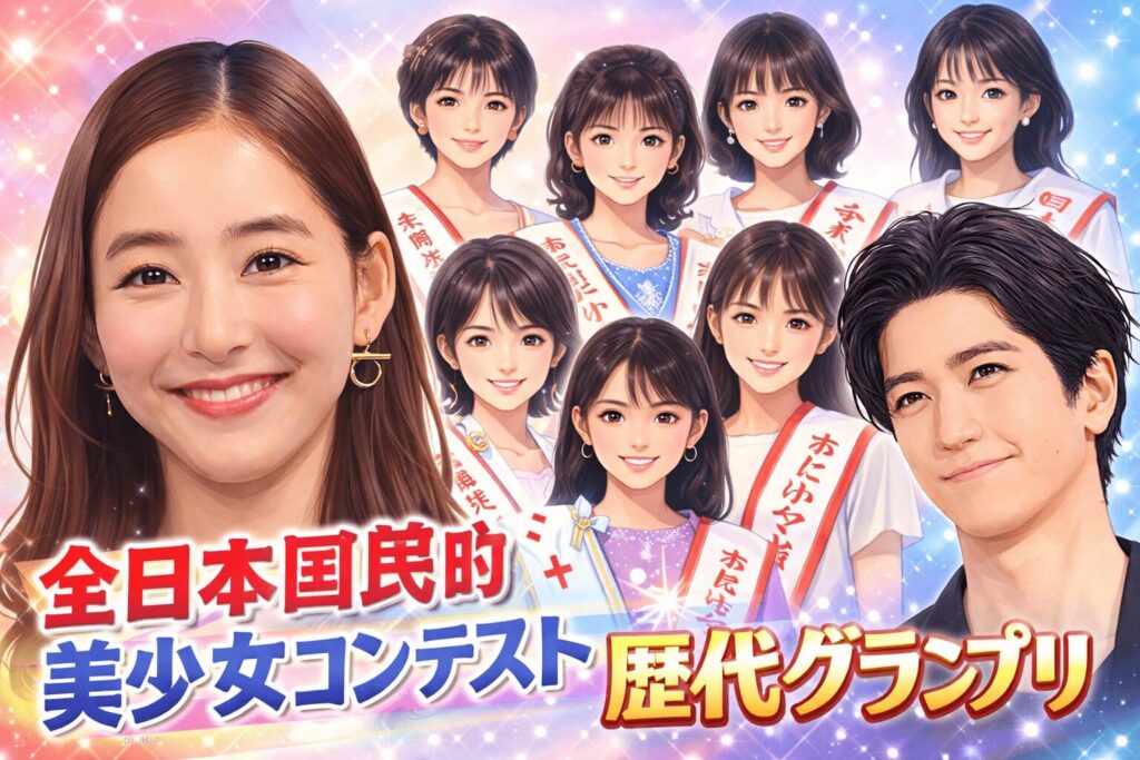 全日本国民的美少女コンテストの歴代スターと落選有名人の現在