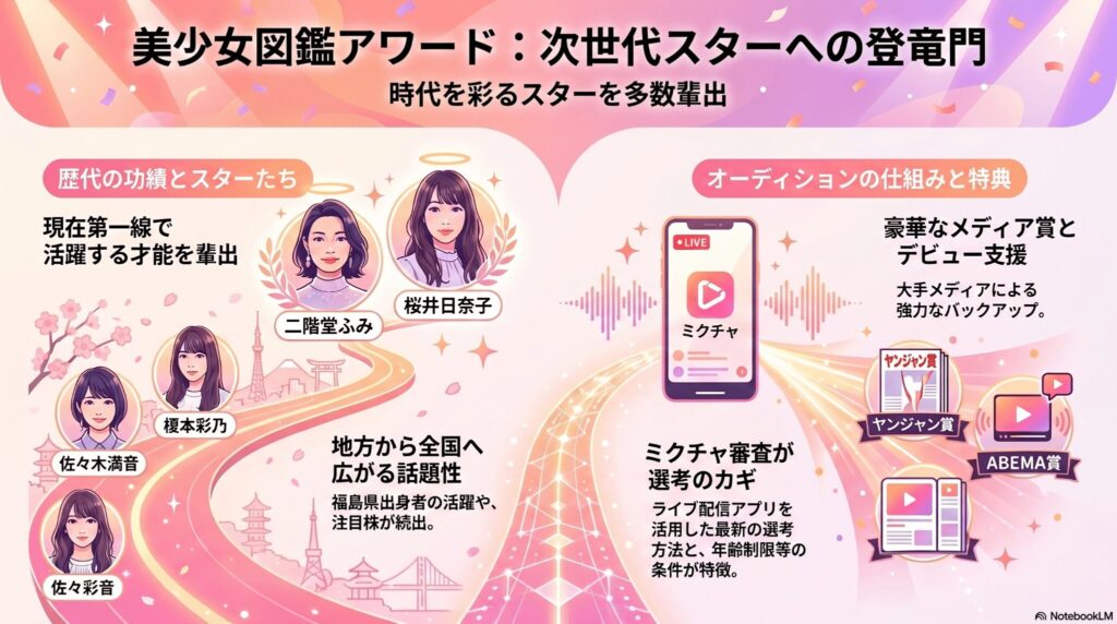 美少女図鑑アワード歴代受賞者まとめ！有名女優や応募方法も解説