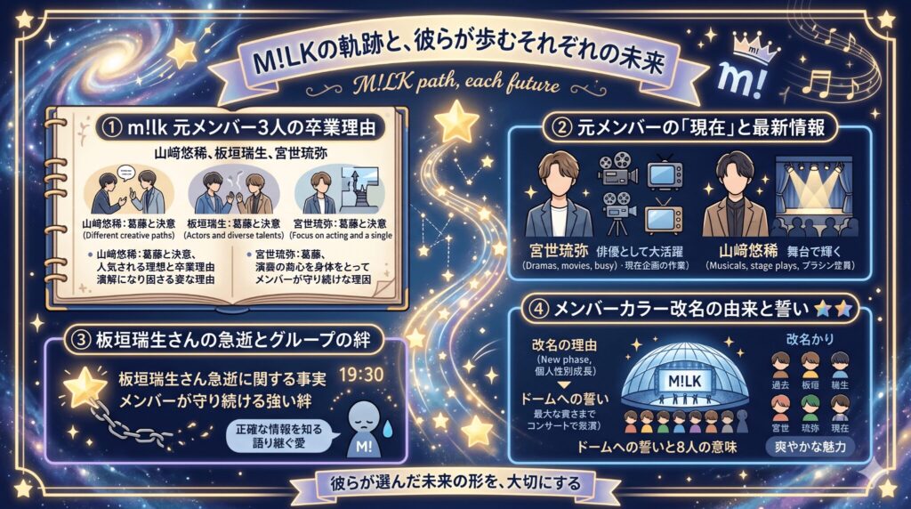 M!LK 元メンバーの卒業理由や現在の活動を徹底調査