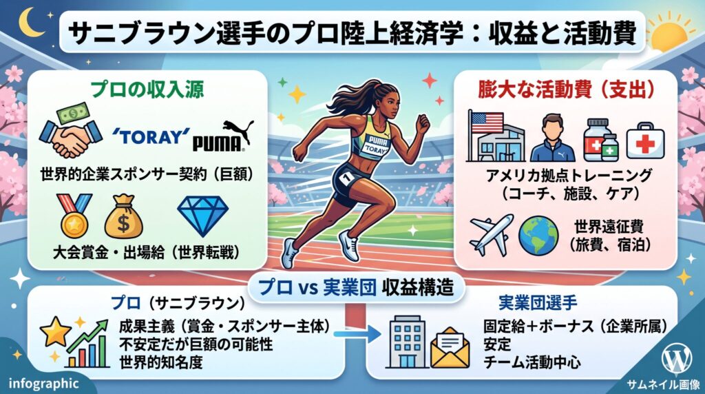 サニブラウン年収は1億超え？契約金や賞金から経済価値を徹底分析