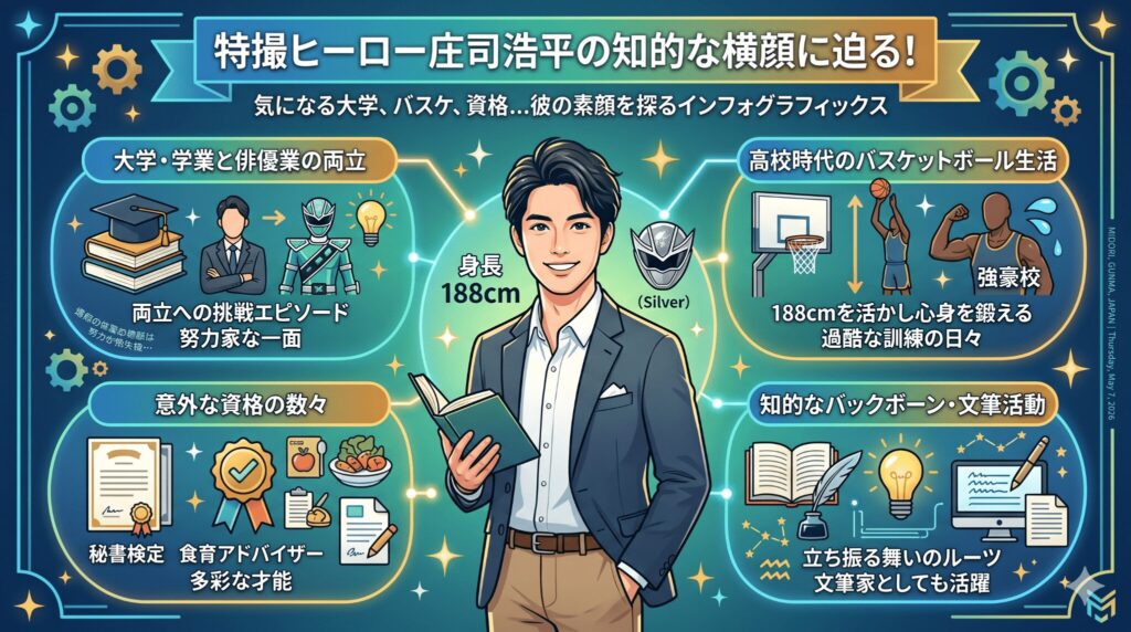 庄司浩平の大学はどこ？学歴や身長、高校時代の秘話まで徹底調査