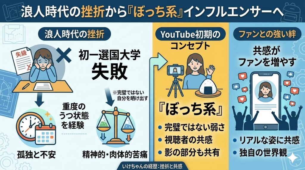 浪人時代の挫折とうつ病を乗り越えた過去