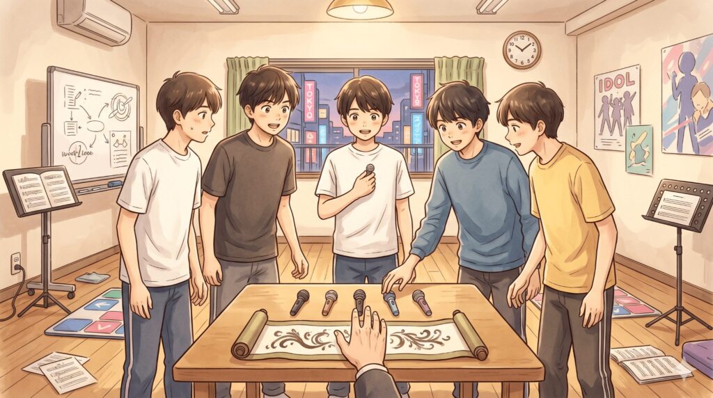 デビュー時の結成秘話と由来